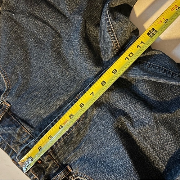 Vintage Tapemeasure Size 10 Straight Leg Blue Denim High Rise Jeans - Picture 8 of 14